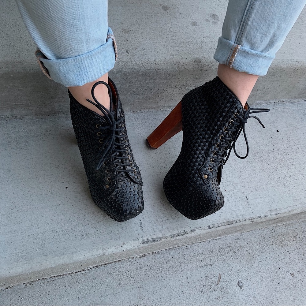 Jeffrey Campbell Woven Litas